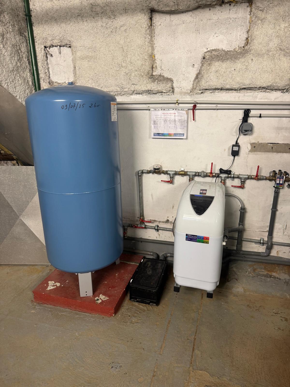 Collecteurs et bouteille de découplage